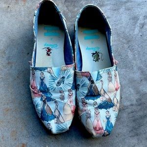 TOMS Disney Princess shoes